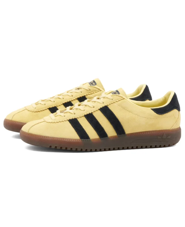 spezial madrid Adidas Bermuda Powder Yellow Core Black & Grey Three