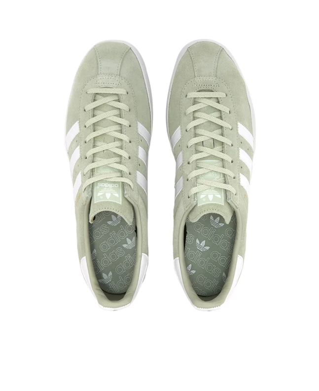 Spezial Madrid Adidas Broomfield Linen Green White & Gold Metalic