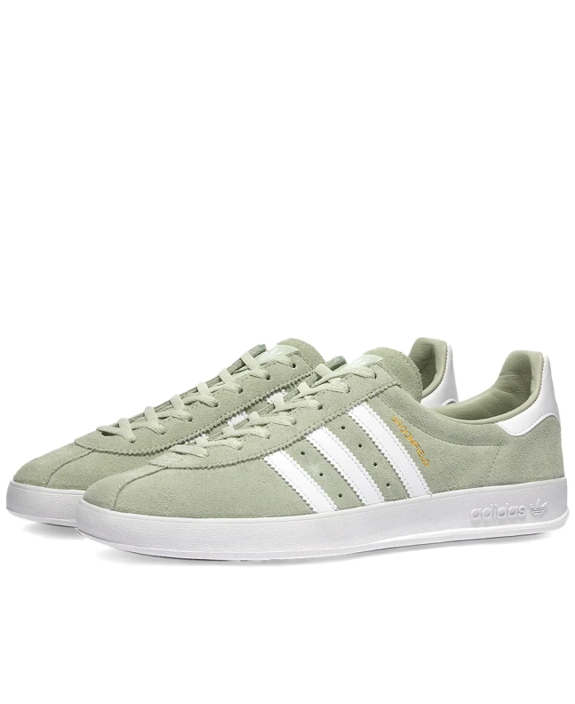 spezial madrid Adidas Broomfield Linen Green White & Gold Metalic