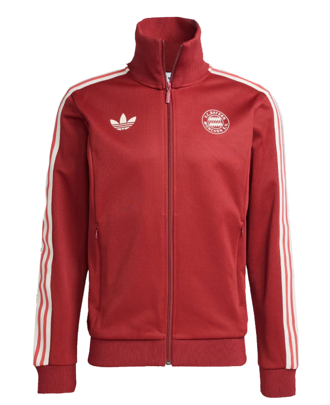 spezial madrid Adidas FC Bayern Beckenbauer Track Top Mystery Red