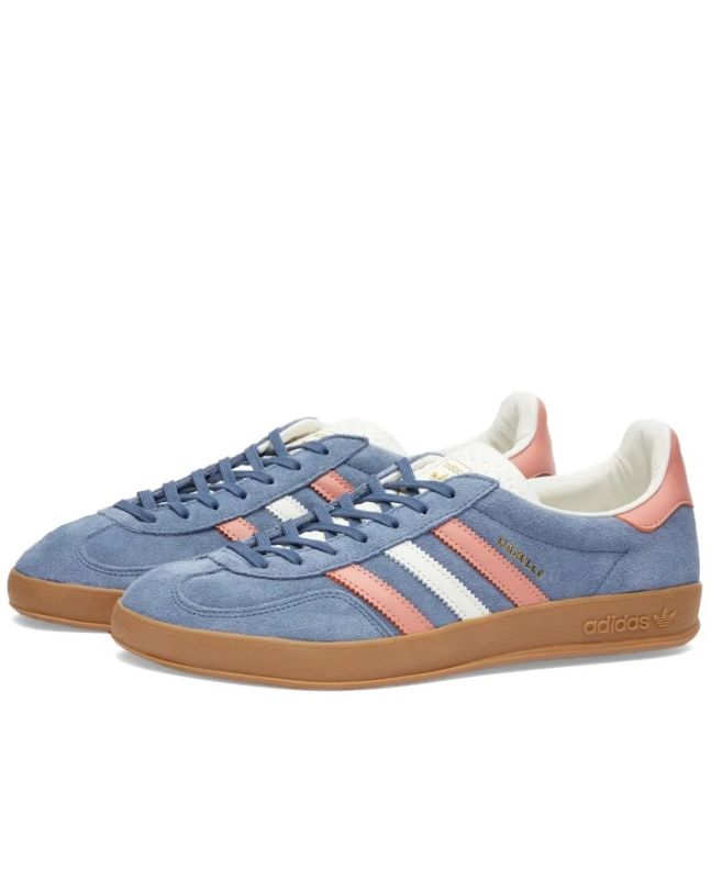 spezial madrid Adidas Gazelle Indoor Blue Blink Wonder Clay & Sand Strata