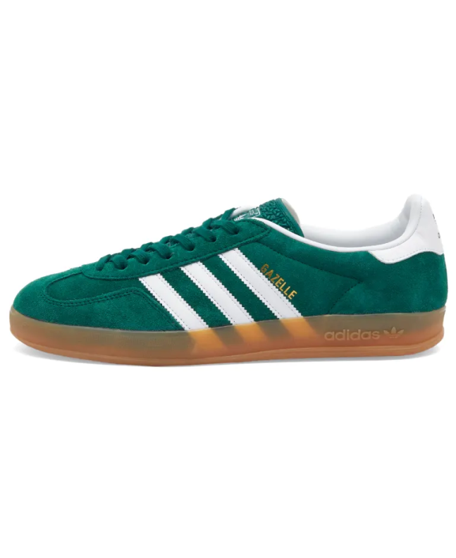 Spezial Madrid Adidas Gazelle Indoor Collegiate Green White & Gum