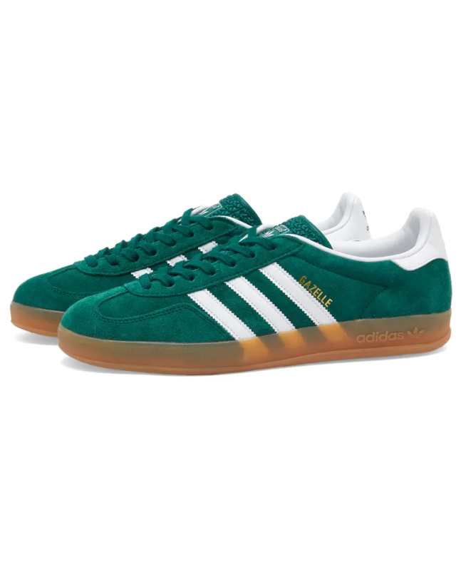 spezial madrid Adidas Gazelle Indoor Collegiate Green White & Gum