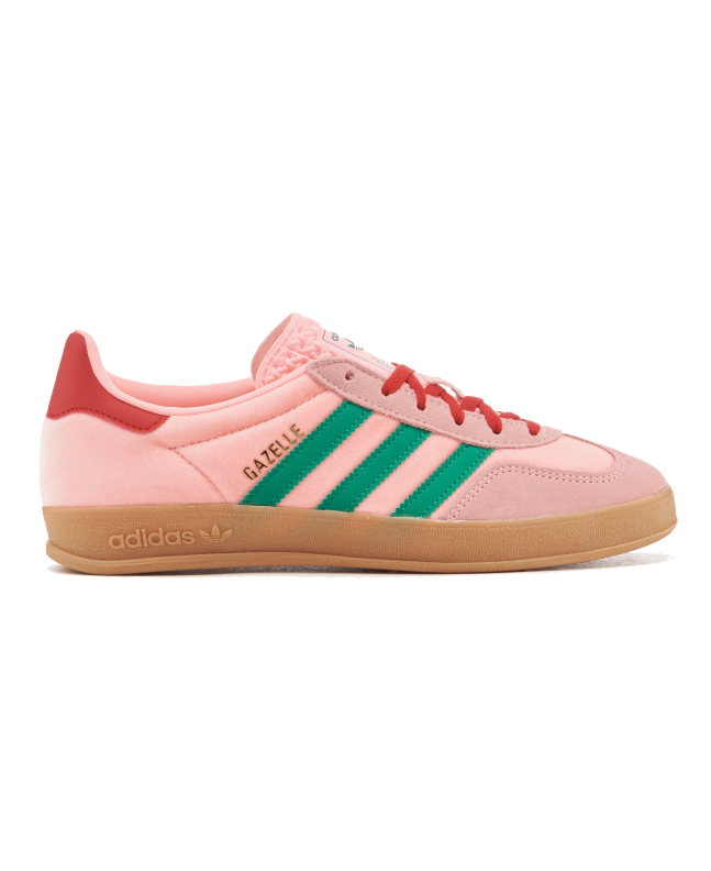 Spezial Madrid Adidas Gazelle Indoor Court Green Glow Pink & Gum