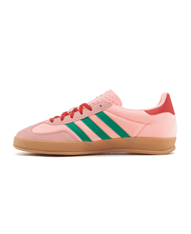 Spezial Madrid Adidas Gazelle Indoor Court Green Glow Pink & Gum