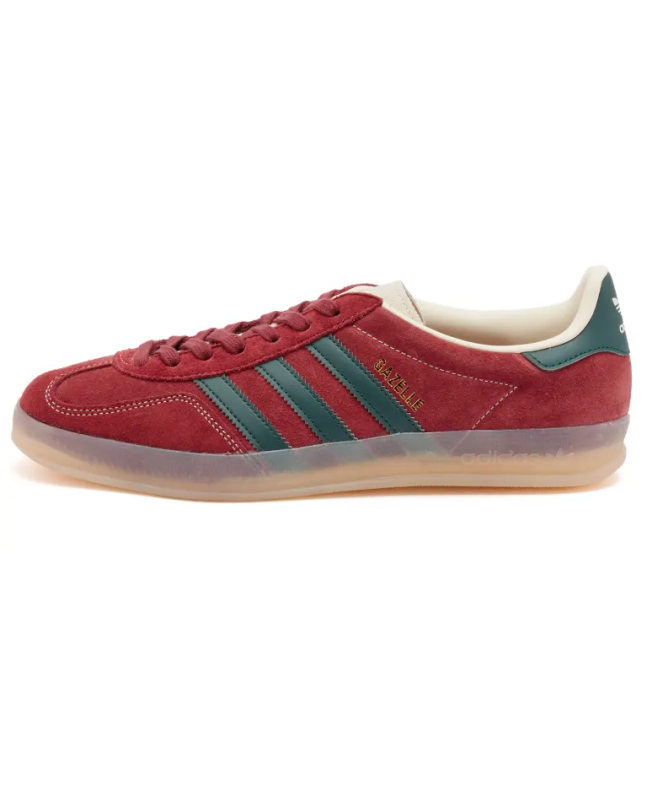 Spezial Madrid Adidas Gazelle Indoor Shadow Red Shadow Green & Wonder White
