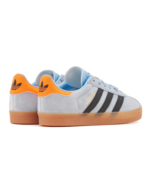 Spezial Madrid Adidas Gazelle OG Junior Clear Sky Core Black & Solar Orange