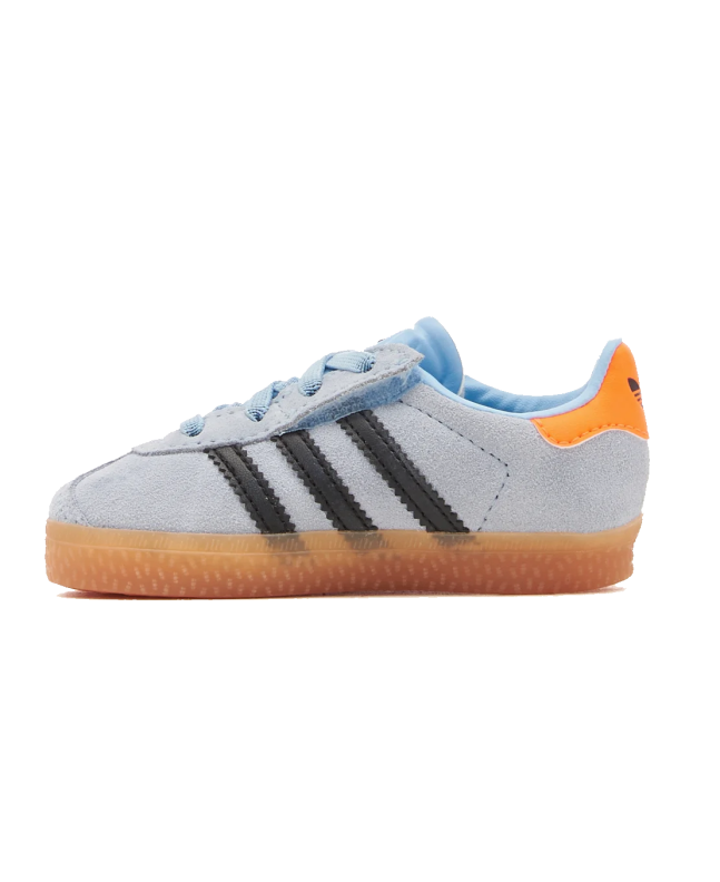 Spezial Madrid Adidas Gazelle OG Junior Clear Sky Core Black & Solar Orange