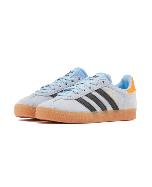 spezial madrid Adidas Gazelle OG Junior Clear Sky Core Black & Solar Orange