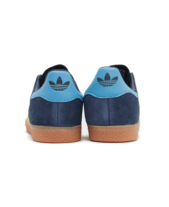 Spezial Madrid Adidas Gazelle OG Junior Night Indigo Solar Yellow & Light Blue