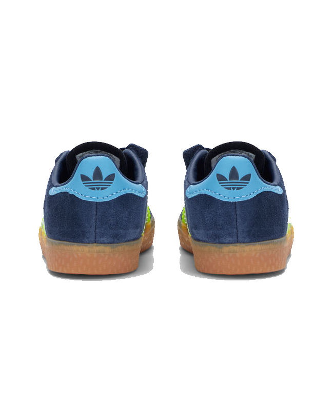 Spezial Madrid Adidas Gazelle OG Junior Night Indigo Solar Yellow & Light Blue