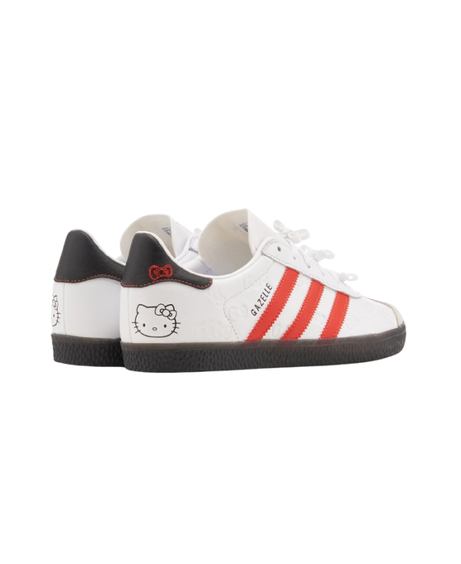 Spezial Madrid Adidas Gazelle X Hello Kitty Cloud White Red & Core Black