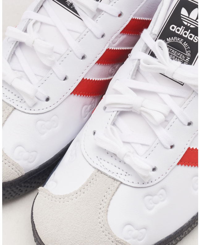 Spezial Madrid Adidas Gazelle X Hello Kitty Cloud White Red & Core Black