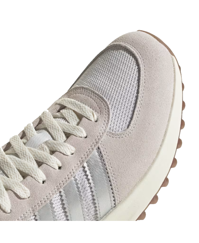 Spezial Madrid Adidas La Trainer Lux Crystal White Silver Metallic & Core Black