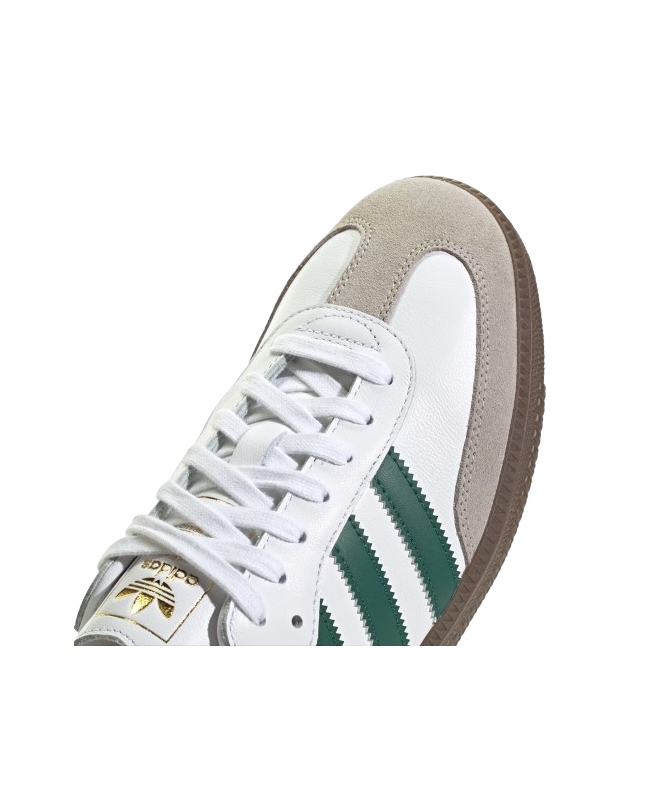 Spezial Madrid Adidas Samba OG Cloud White Collegiate Green & Clear Granite