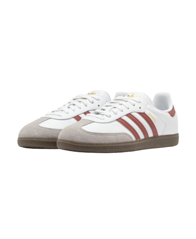 spezial madrid Adidas Samba OG Cloud White Preloved Ruby & Clear Granite