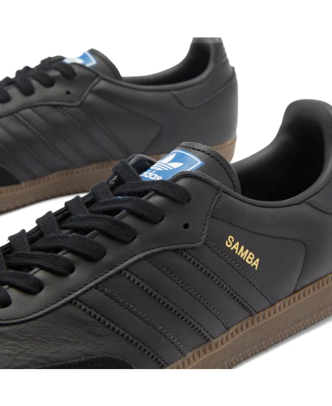Spezial Madrid Adidas Samba OG Core Black Black & Gum
