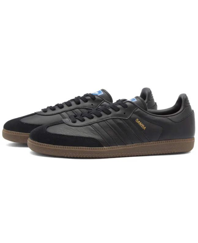 spezial madrid Adidas Samba OG Core Black Black & Gum