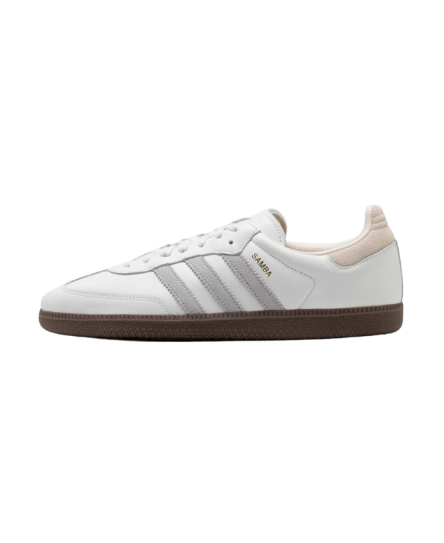 Spezial Madrid Adidas Samba OG Core White Grey Two Cream White