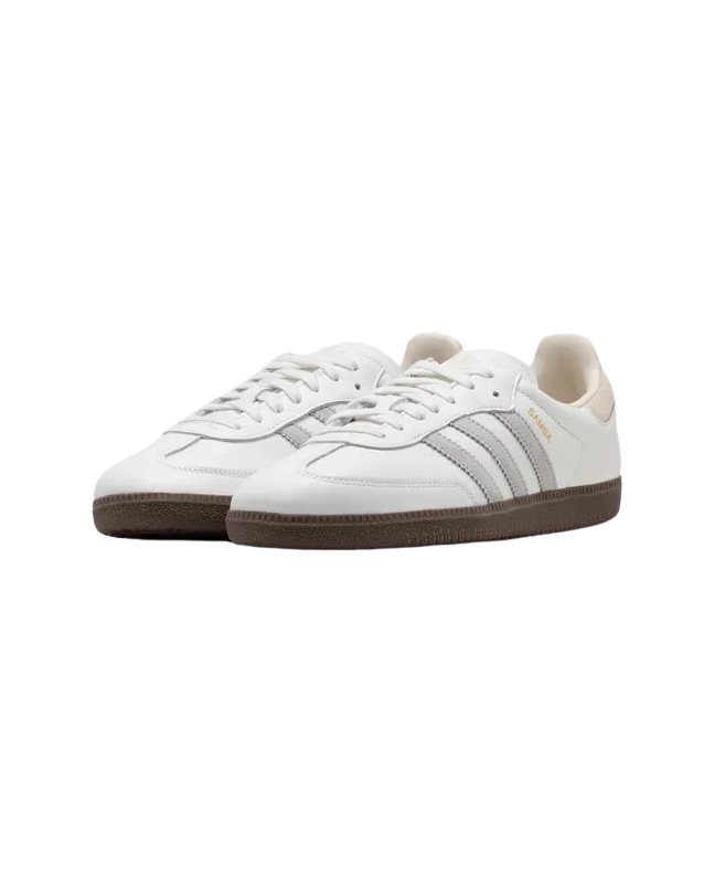 spezial madrid Adidas Samba OG Core White Grey Two Cream White