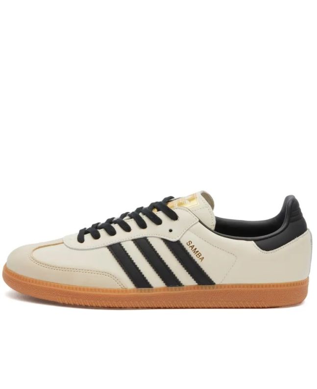 Spezial Madrid Adidas Samba OG Cream White Core Black & Sand Strata