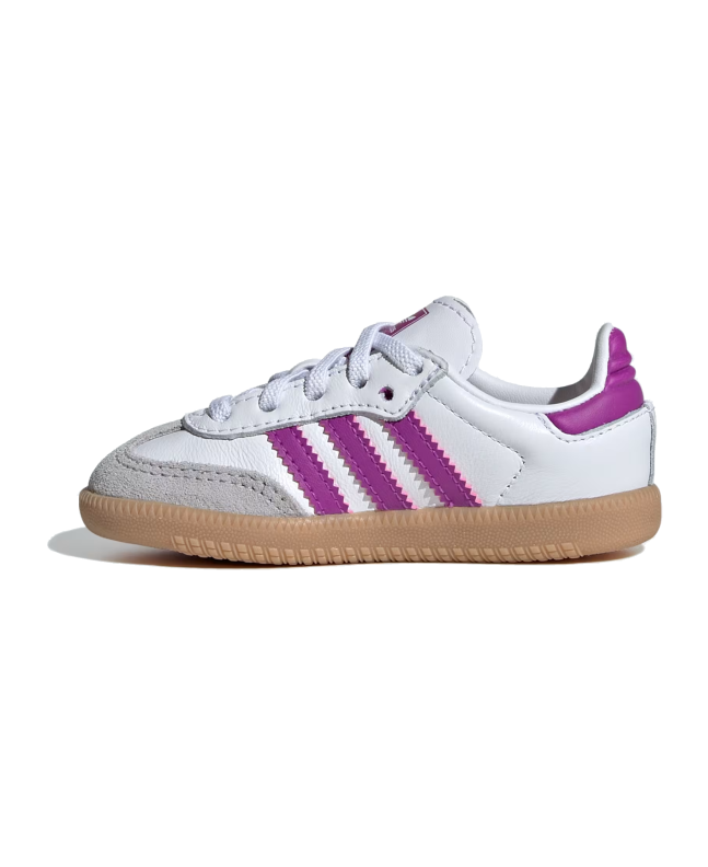 Spezial Madrid Adidas Samba OG Junior Cloud White Purple Burst & Gum