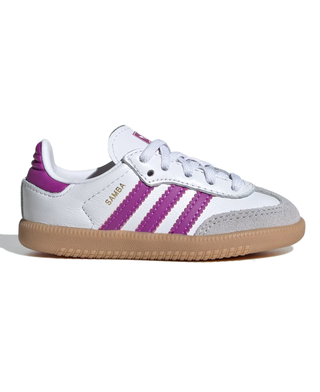 spezial madrid Adidas Samba OG Junior Cloud White Purple Burst & Gum