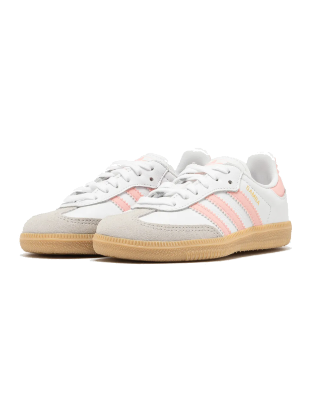spezial madrid Adidas Samba OG Junior Cloud White Semi Pink Spark & Gum