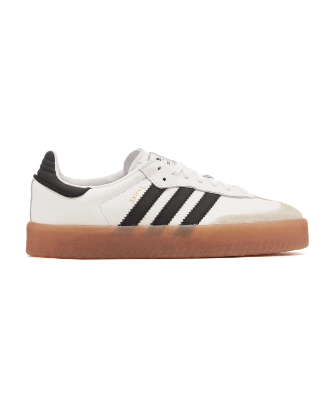 Spezial Madrid Adidas Sambae Cloud White Core Black & Gold Metallic