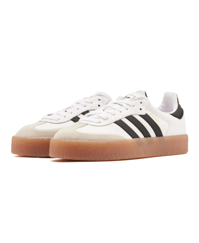 spezial madrid Adidas Sambae Cloud White Core Black & Gold Metallic