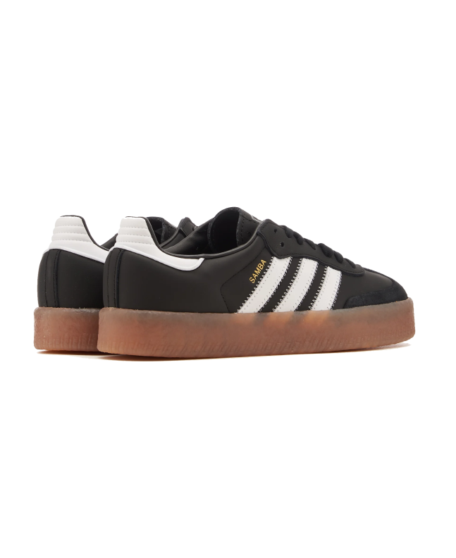 Spezial Madrid Adidas Sambae Core Black Cloud White & Gold Metallic