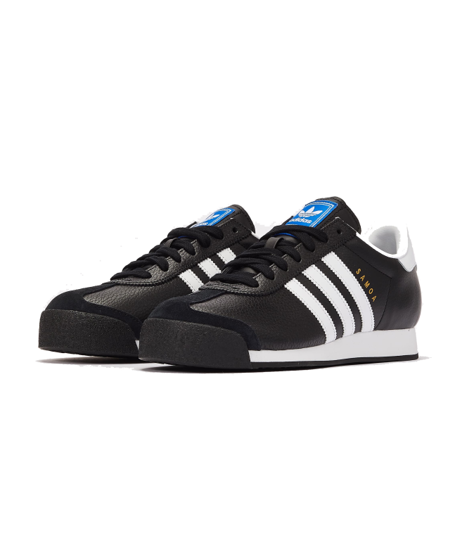 spezial madrid Adidas Samoa Black White & Gold Metalic
