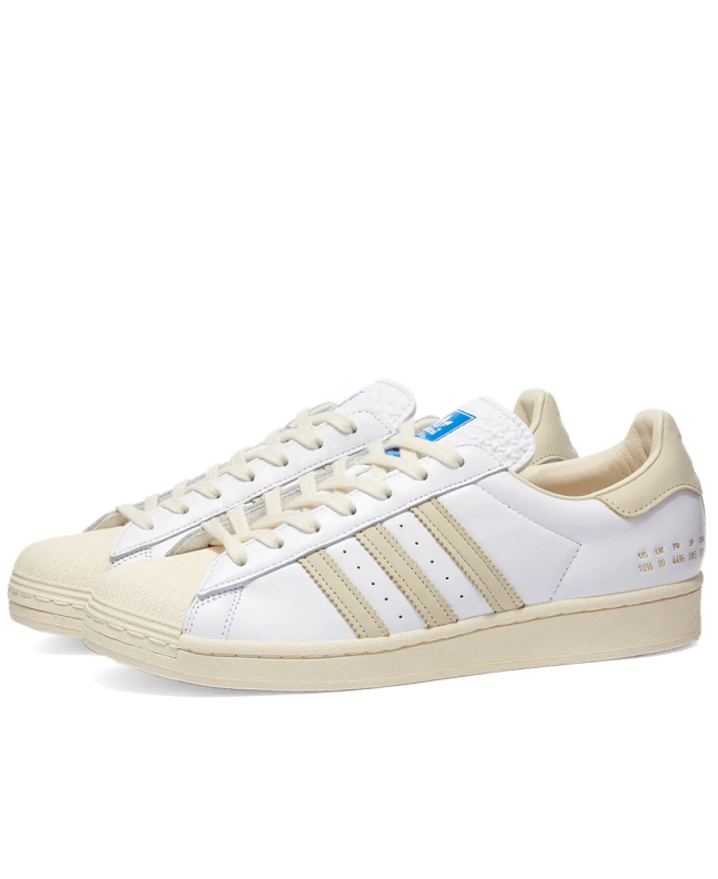 spezial madrid Adidas Superstar Cloud White Cream White & Blue Bird