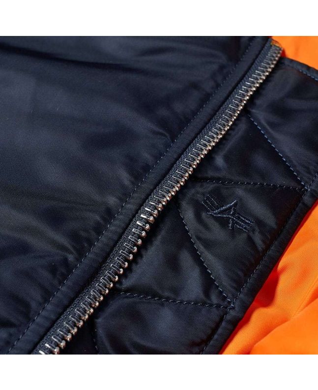 Spezial Madrid Alpha Industries Classic MA-1 Jacket Replica Blue