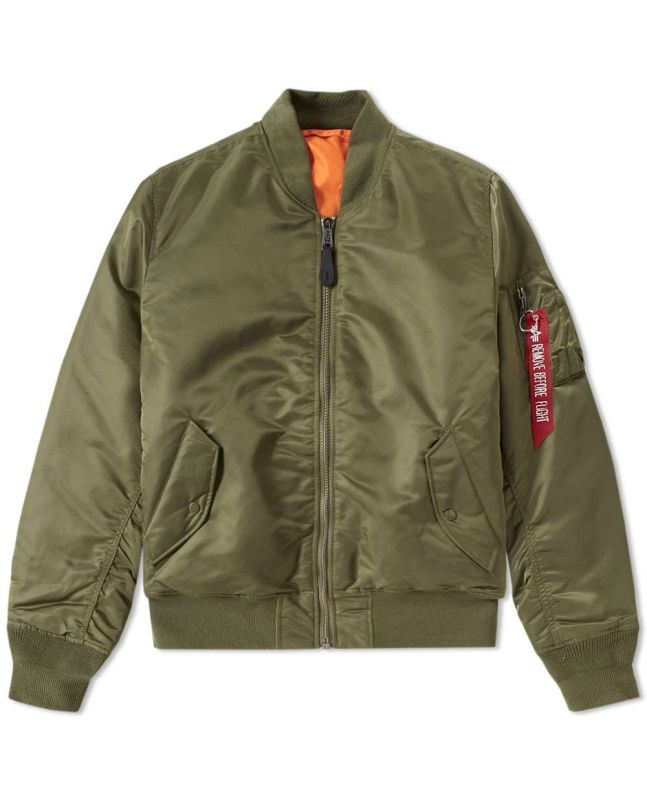 Spezial Madrid Alpha Industries Classic MA-1 Jacket Sage Green