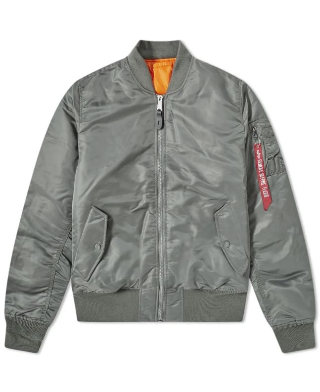 spezial madrid Alpha Industries Classic MA-1 Jacket Vintage Green