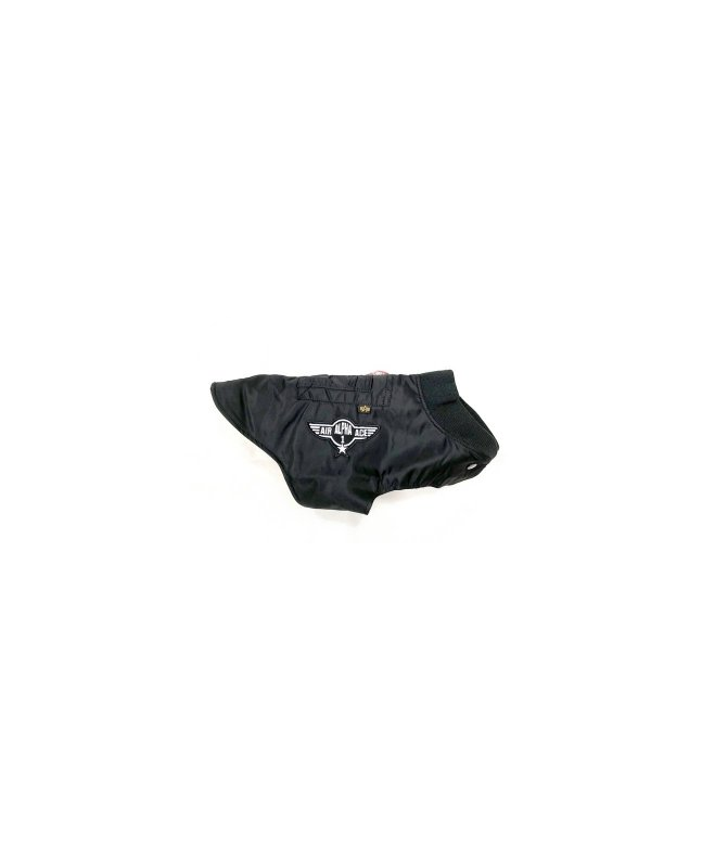 spezial madrid Alpha Industries Dog Nylon Flight Jacket Black