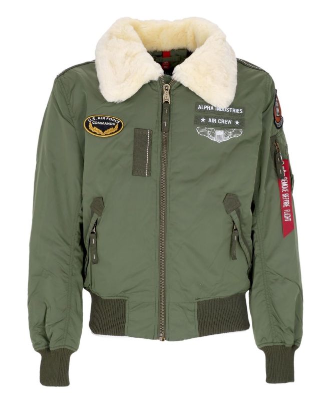 Spezial Madrid Alpha Industries Flight Jacket Injector III Air Force Sage Green