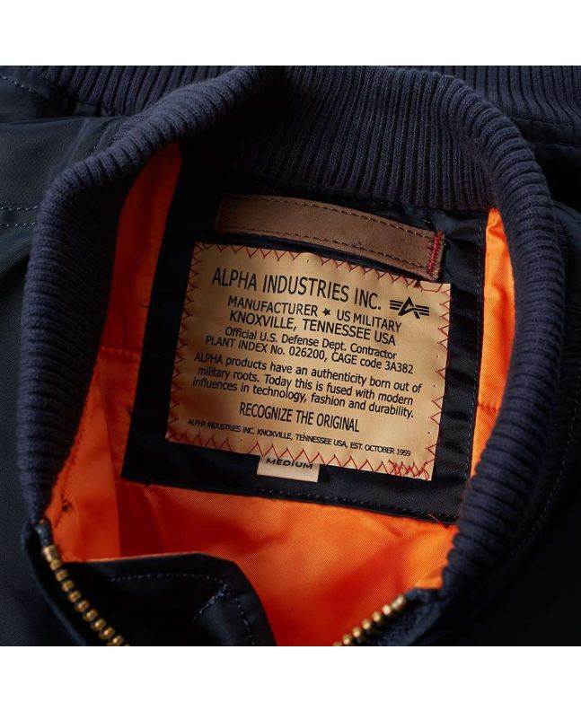 Spezial Madrid Alpha Industries MA-1 VF 59 Flight Jacket Rep. Blue