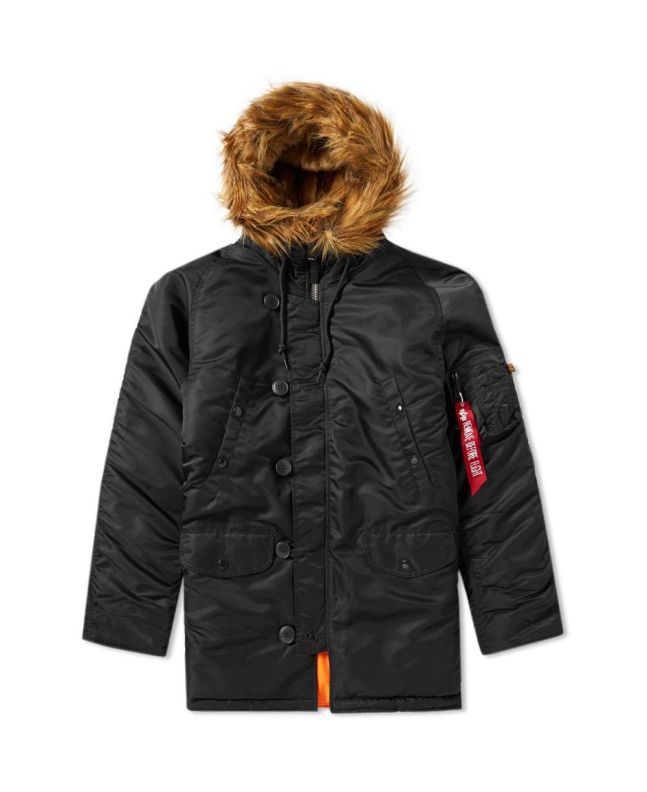 spezial madrid Alpha Industries N3B VF 59 Parka Black