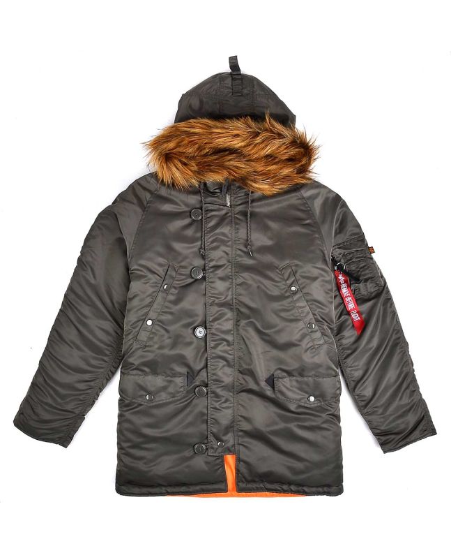 Spezial Madrid Alpha Industries N3B VF 59 Parka Rep. Grey