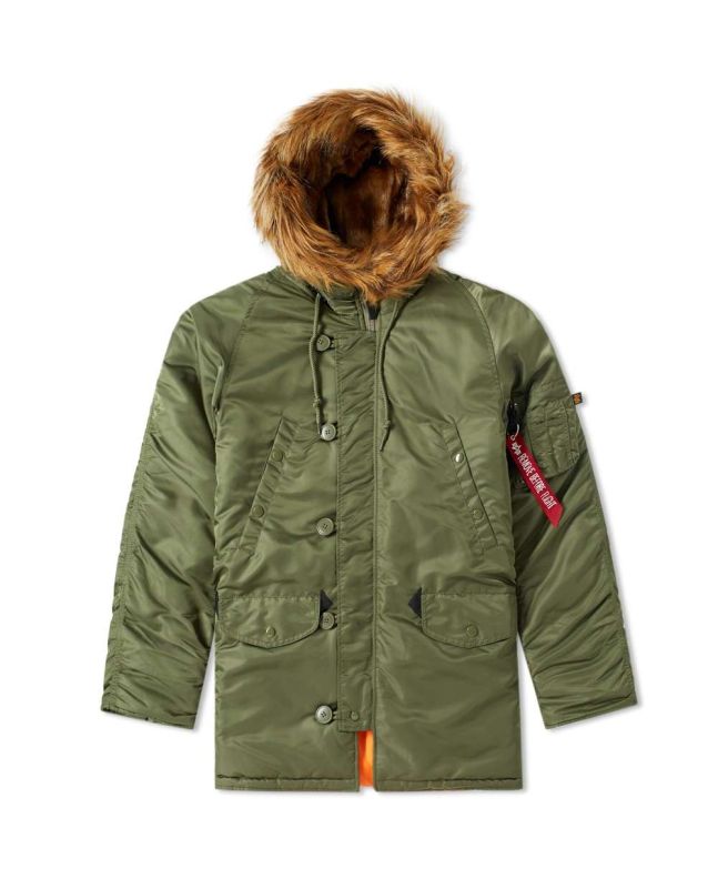 spezial madrid Alpha Industries N3B VF 59 Parka Sage Green