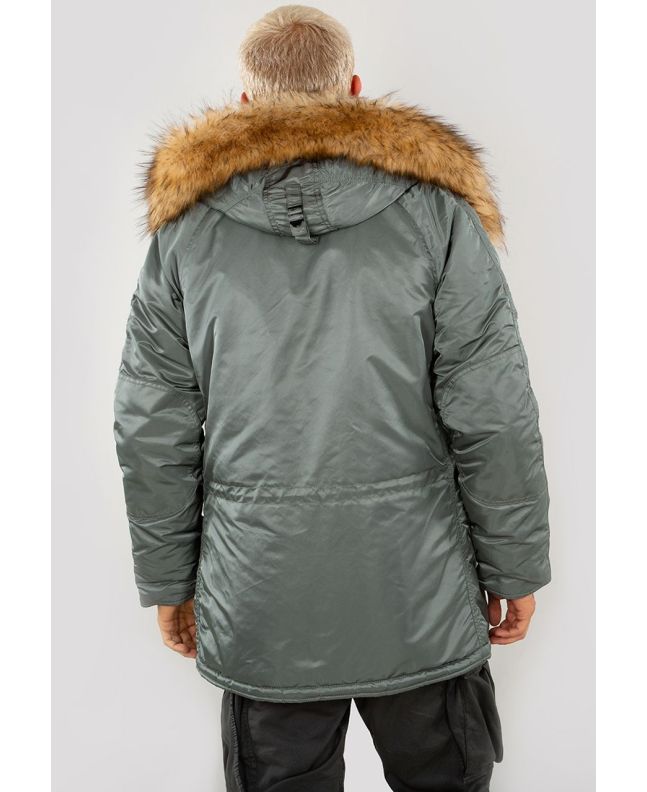 Spezial Madrid Alpha Industries N3B VF 59 Parka Vintage Green