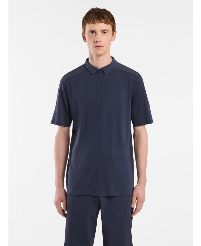 Spezial Madrid Arc´teryx Veilance Frame SS Polo Shirt Black Sapphire