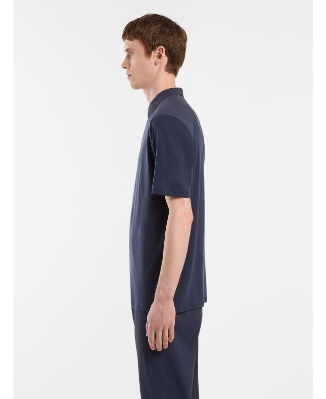 Spezial Madrid Arc´teryx Veilance Frame SS Polo Shirt Black Sapphire