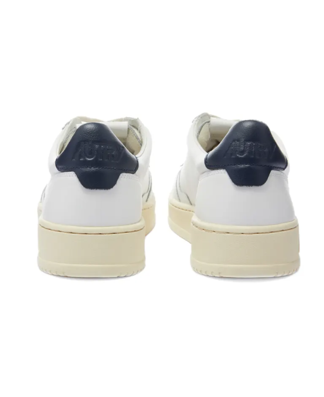 Spezial Madrid Autry 01 Low Leather Sneaker White & Navy