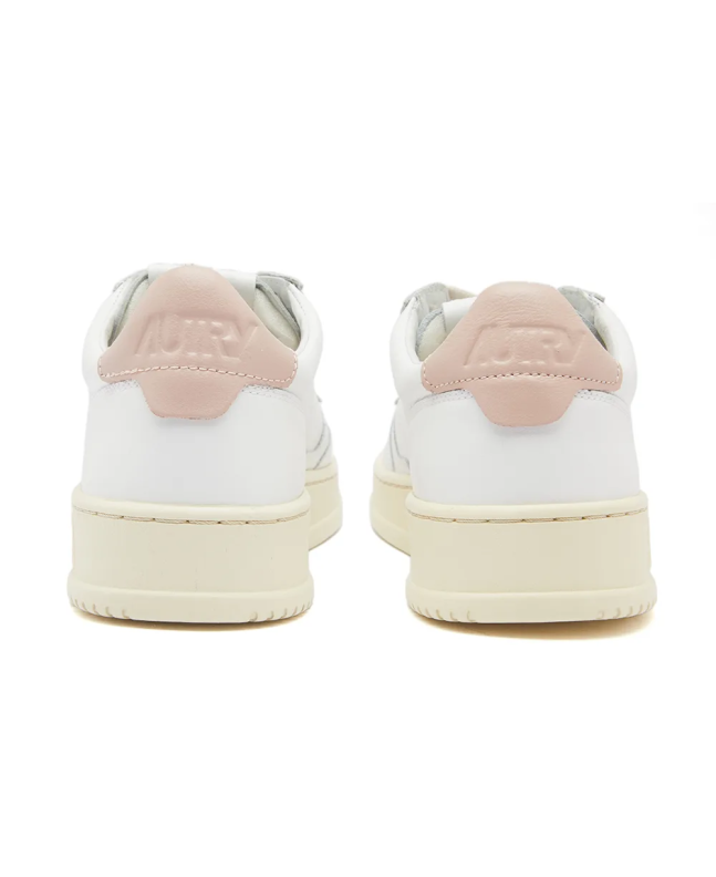 Spezial Madrid Autry 01 Low Leather Sneaker White & Pink