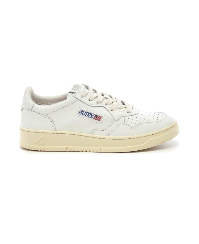 Spezial Madrid Autry 01 Low Leather Sneaker White & White