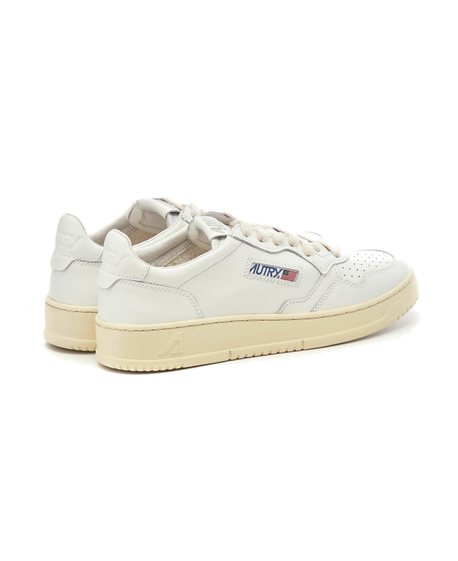 Spezial Madrid Autry 01 Low Leather Sneaker White & White