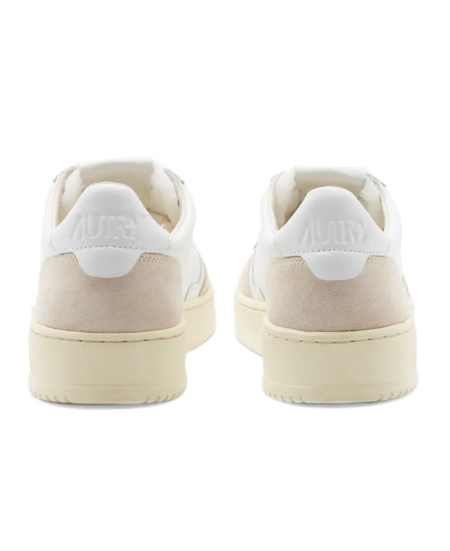 Spezial Madrid Autry Medalist Low Leather And Suede Sneaker White & White